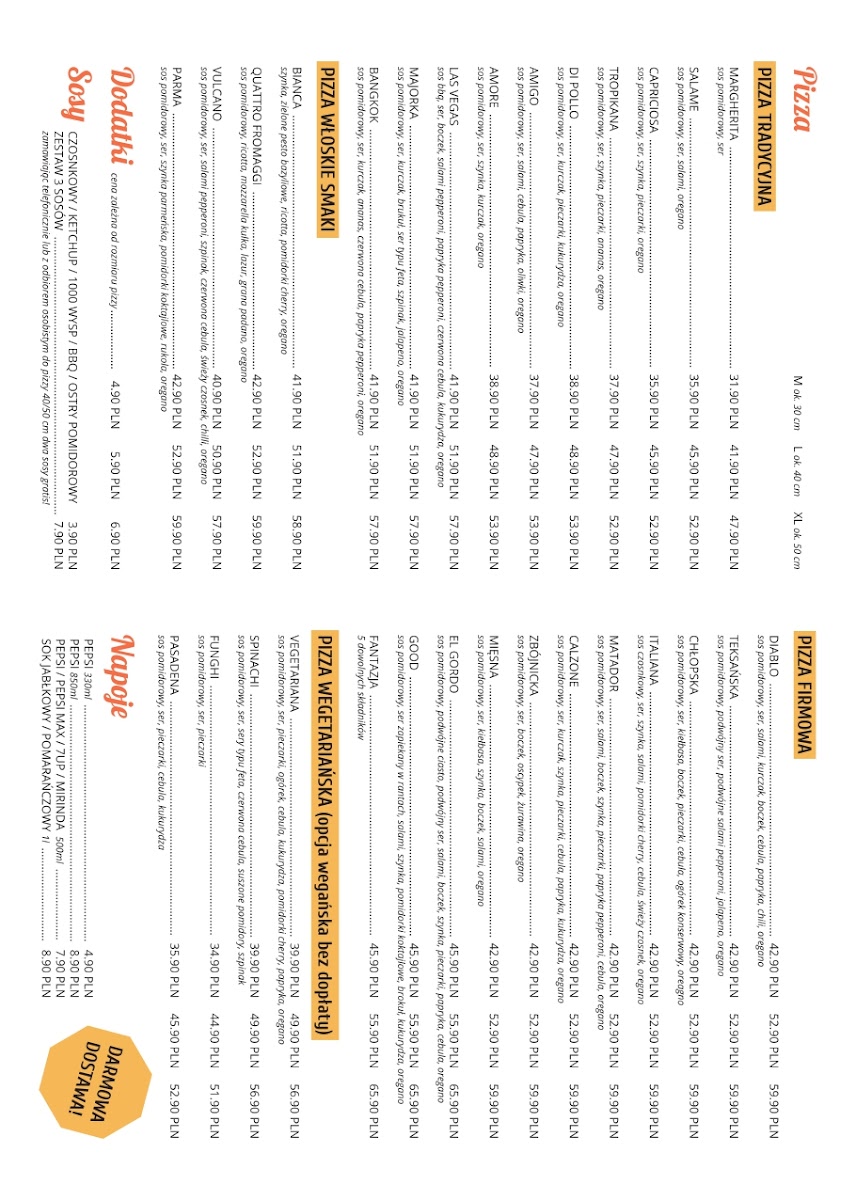 Menu Good Pizza Krakow Nowa Huta-1